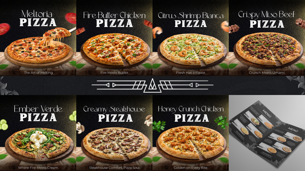 Pizza Visual Branding Concepts